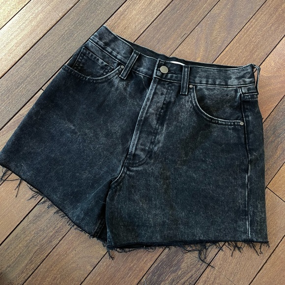 Anine Bing Pants - Anine Bing Bonnie Denim Shorts